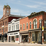 Storefronts on a Main Street
